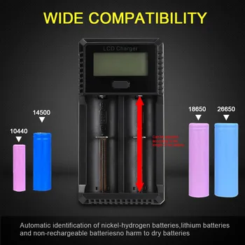 

ZH-221C Lithiums Nickel-hydrogen Hybrid Smart Charger with LCD Smart Screen LHB99