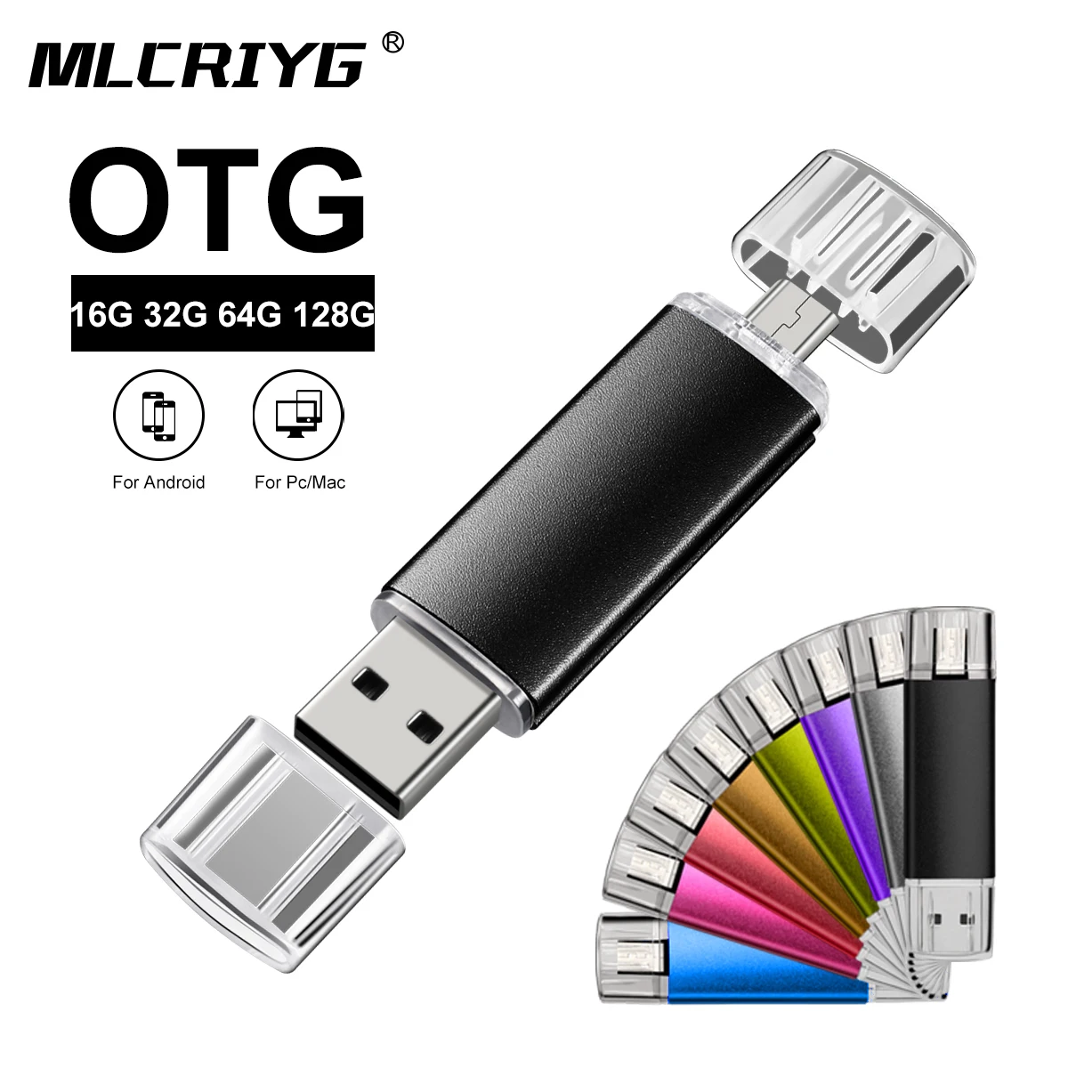 Металл OTG usb флеш-накопитель 64 ГБ флэш-памяти памяти 8 4 флэш-накопитель 16 Гб
