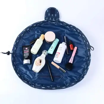 

Cosmetic Bag Drawstring Travel Bag Makeup Organizer Toiletry Bag Case Storage Toiletry Beauty Kit Box Dropshipping