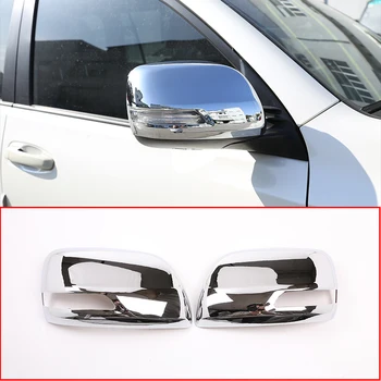 

For Toyota Land Cruiser Prado FJ150 150 2010-2018 ABS Chrome Side Rearview Mirror Cap Cover Trim Accessories