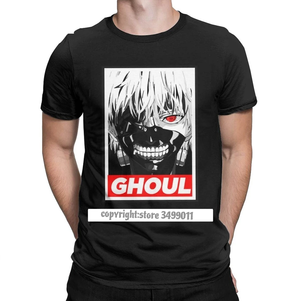 Мужская одежда с надписью Tokyo Ghoul футболка для костюмированной вечеринки по