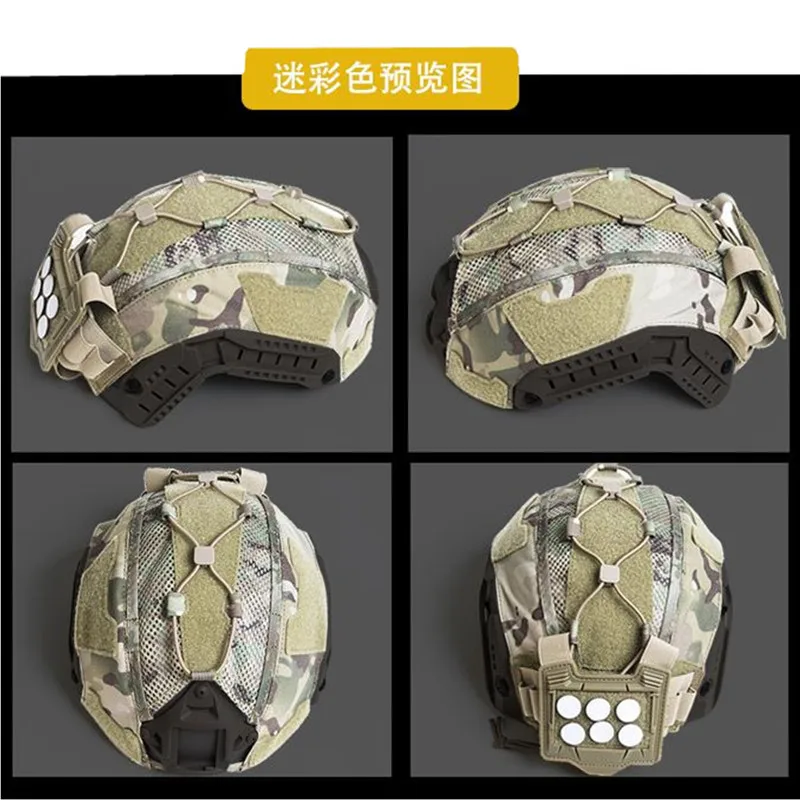 Housse de casque maritime tactique FMA, support de batterie