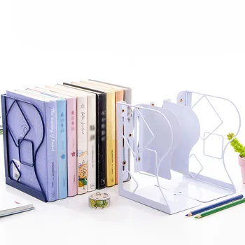 

Retractable Adjustable Metal Iron Book Rack Books Desktop File Folde Holder Stand File Organizer Bookshelf
