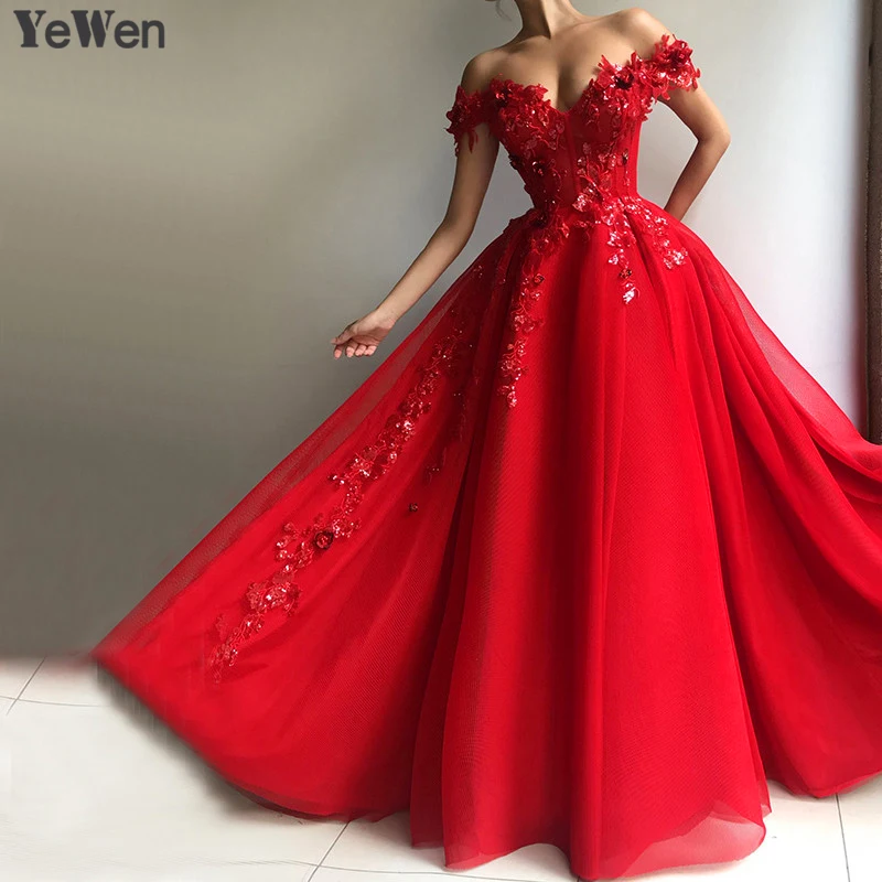 Красное великолепное Королевское кружевное длинное вечернее платье трапециевидной формы без бретелек сексуальное vestido de festa без рукавов с