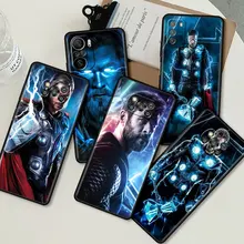 

MARVEL Soft Capas for Xiaomi Mi Poco X3 NFC M3 Phone Case Pocophone F1 F3 GT For Redmi K40 Pro Mi 11 Lite Thor