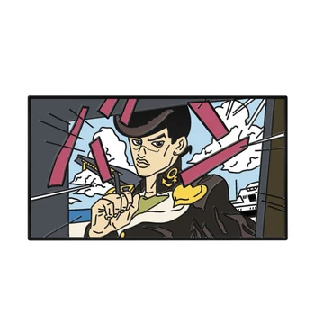 

Bizarre adventure pin badge