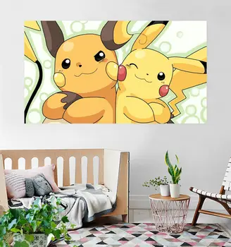 

[Self-Adhesive] 3D Pokemon 927 Japan Anime Wall Stickers Mural Decal Wall Murals AJ WALLPAPER Belly