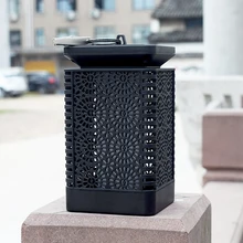 Кемпинг ландшафтный светильник авто на офф газон украшения Двор Путь Патио Открытый Водонепроницаемый Винтаж солнечной энергии Моделирование пламени