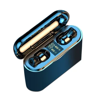 

Music Bluetooth 5.0 Portable In Ear LED Battery Display Waterproof Bilateral Stereo Wireless Earbuds Calling Noise Cancelling