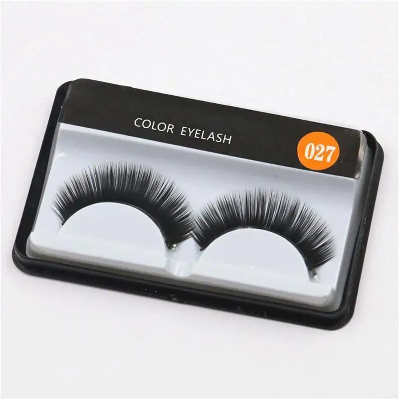 

1 pair Natural Long False EyeLashes Makeup Handmade Thick Fake False Eye Lashes Cosmetic Tools Fashion Professional F4