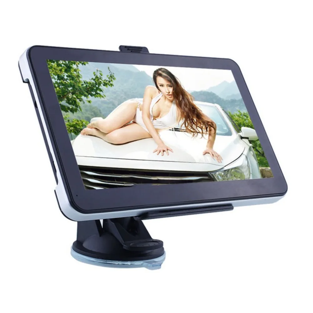 7-дюймовый DVD Gps навигация внешний Портативный навигация 8G Hd емкостный Экран Портативный Gps навигационная голосовая навигация