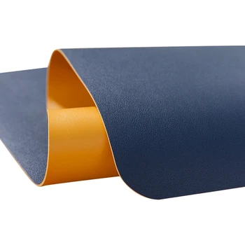 

Blue Ultra Large Mouse Pad Mat Gaming Desk Leather Writing Mat Home Office Use
