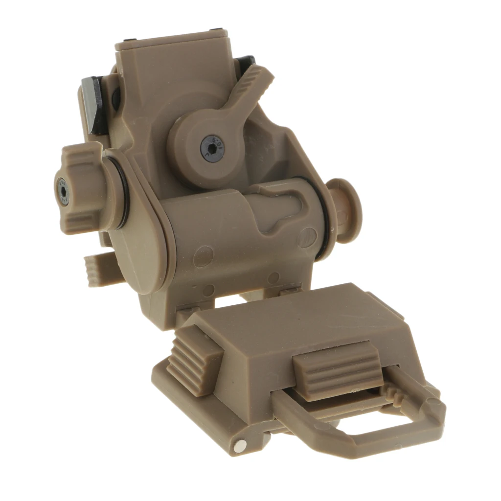   L4 - G24   Night   Vision   Googgles   NVG   Holder   FAST   MICH   ACH      Mount - Brown, as described
