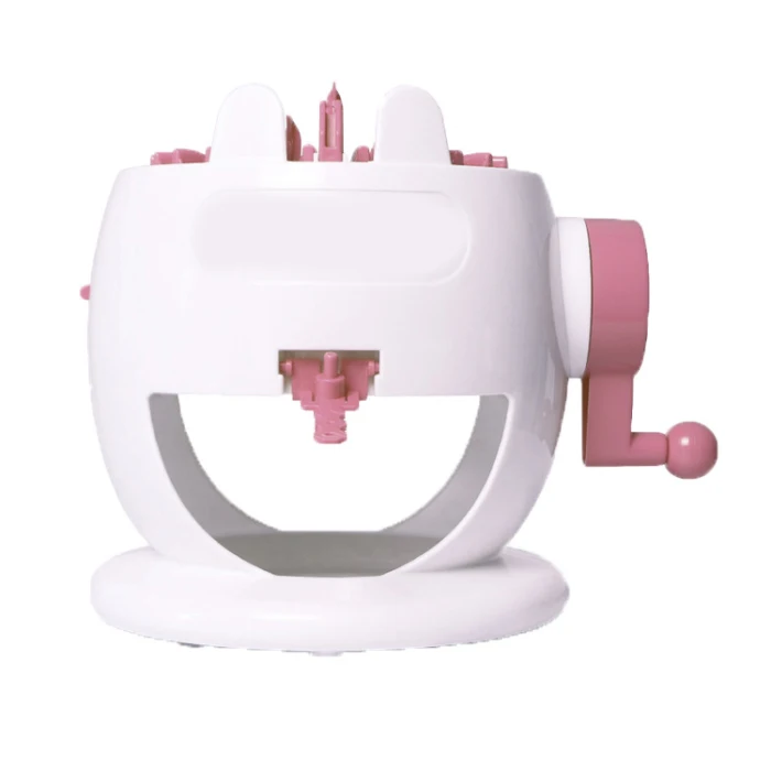 Hand Woven Wool Machine Toys Hand Knitting Machine Loom Children Educational Toy Knitting Tools PI669