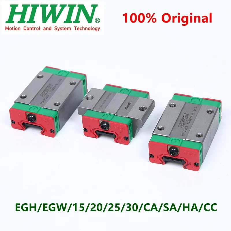EGW20SA HIWIN Linear Guideway Rail Carriage Block match rail EGR20 CNC DIY new 