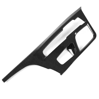 

Carbon Fiber Style Abs Plastic Car Center Console Gear Shift Panel Cover Trim For Bmw 5 Series G30 2017-2018