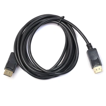 

SOONHUA DP Male To DP Male Cable DisplayPort To DisplayPort Adapter Connector Cables For PC Computer HDTV Projector 1.8m