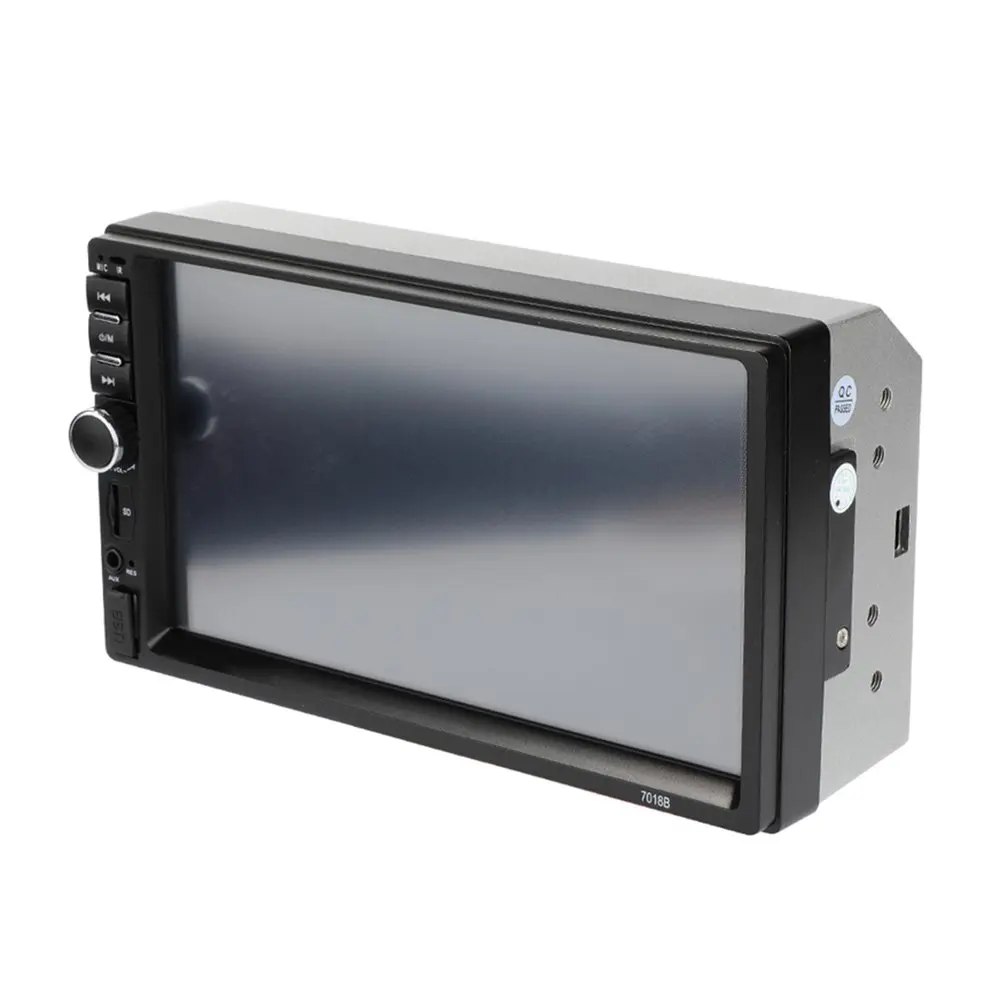 7018B 2 Din " сенсорный экран автомобиля MP5 плеер аудио стерео FM радио Bluetooth MP3 плеер Поддержка TF мультимедийный плеер