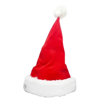 

Christmas Decoration Ornaments Electric Christmas Hat with Singing and Dancing Function Funny Plush Cap Novel Christmas Present
