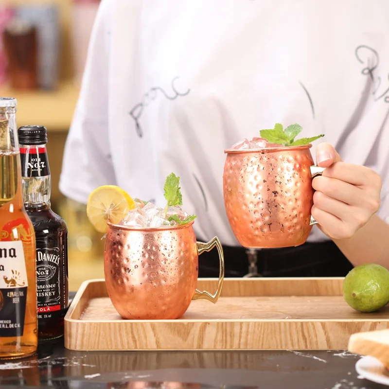 Chinese manufacturer of moscow mule cup antique 100% pure copper mug