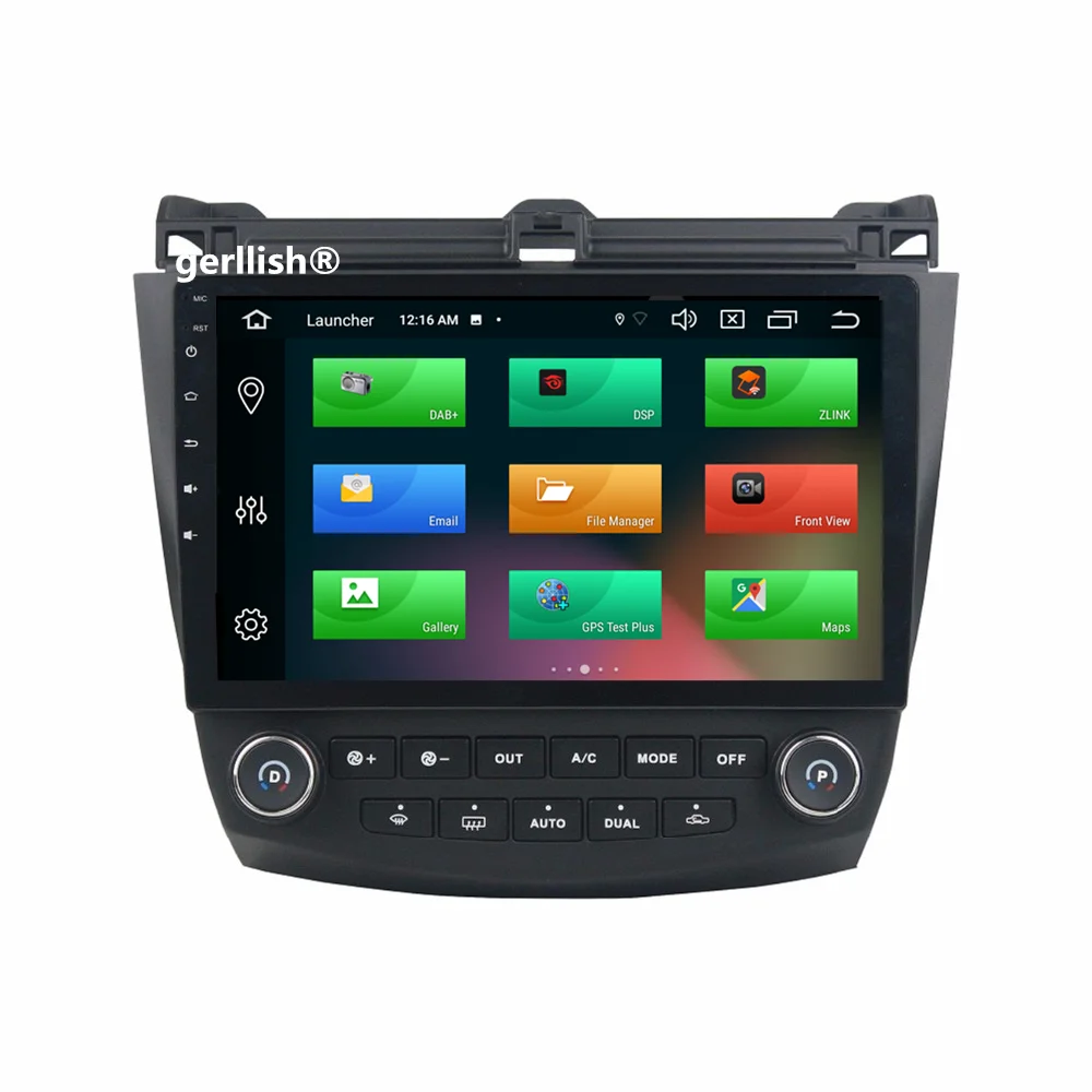 4 Гб+ 64 Гб ips экран DSP Android 9,0 Стерео gps Автомобильный мультимедийный для Honda Accord 7 2003 2004 2005 2006 2007