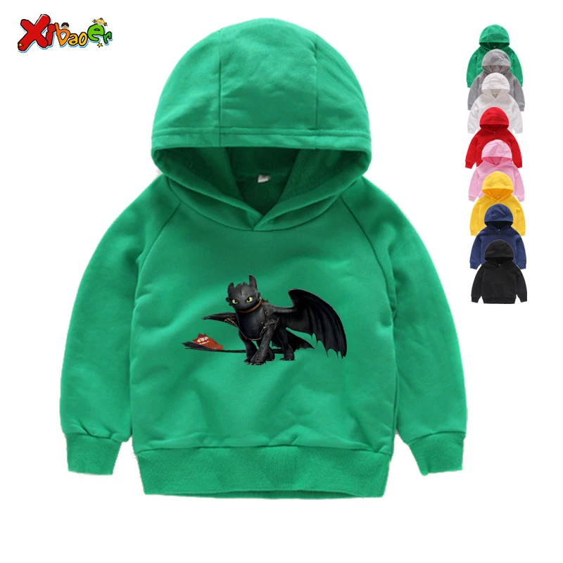 Selling Hoodies How To Train Your Dragon 2T-8T Kids Hoodies Sweatshirts Sports Wear Casual Clothes Children Unisex - Цвет: Kids Hoodies