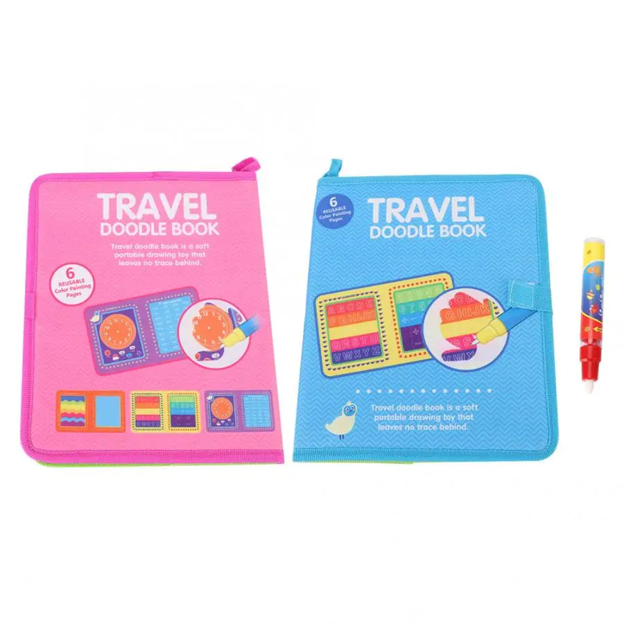 

Water Drawing Mat Doodle Magic Painting Book with Pen Reusable Kids Painting Drawing Mat Board Children Educational Toy