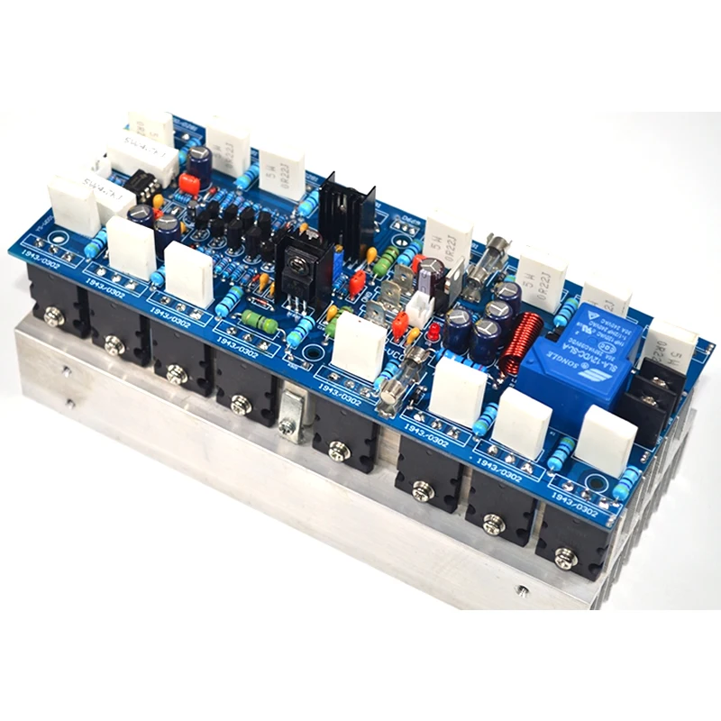

V16 high-power mono professional stage power amplifier board 16 imported tubes 5200 1943 frequency response: 20HZ-20KHZ