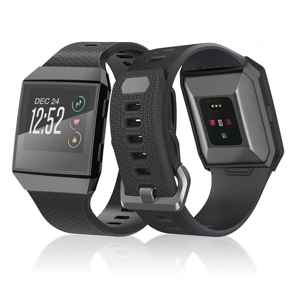 Чехол Ouhaobin для Fitbit Ionic Watch покрытие из ТПУ Защита всего экрана чехол для Fitbit Ionic Smart Защитная пленка для часов 829#2