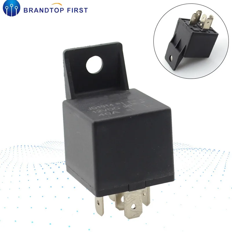 DC 12 V/24 V Электрическое реле сплава 5 контактов 40A Авто длинное автомобильное реле обычно 1NO1NC водонепроницаемый
