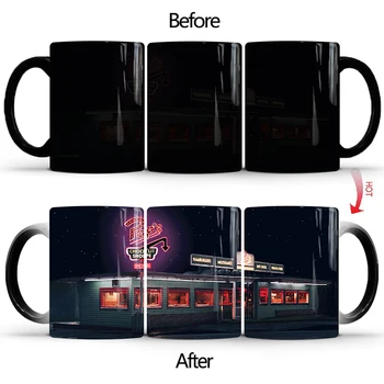 

New The Riverdale Season 1 Coffee Magic Mug Hot Cold Color Changing Mug 350mL Ceramic Mugs Cup Gift Mug for Children and Friends