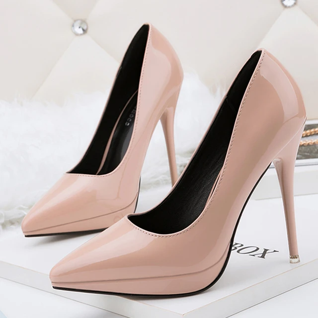 Pencil Heels Shoes For Girls | Gold sandals heels, Bridal shoes, Stylo shoes