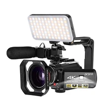 4K видеокамера Wi-Fi Ultra HD видеокамера ORDRO 30X цифровая Zoom инфракрасный Камера ночного видения 3,1 дюймов ips сенсорный экран