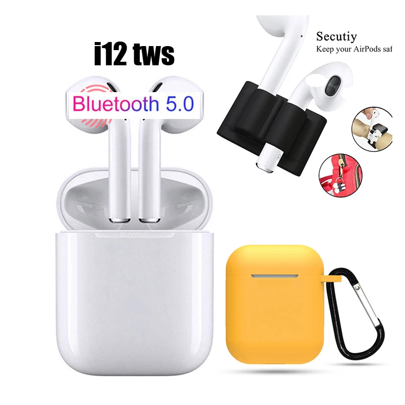 

i12 tws i12tws i12 Wireless Headset bests glowing earphones gear iconx PK lk te9 lk-te9 i1000 tws i2000 i11tws free shipping