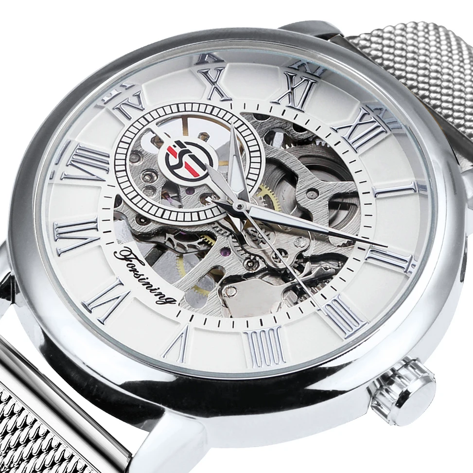 Часы наручные FORSINING женские механические роскошные брендовые подарочные хит