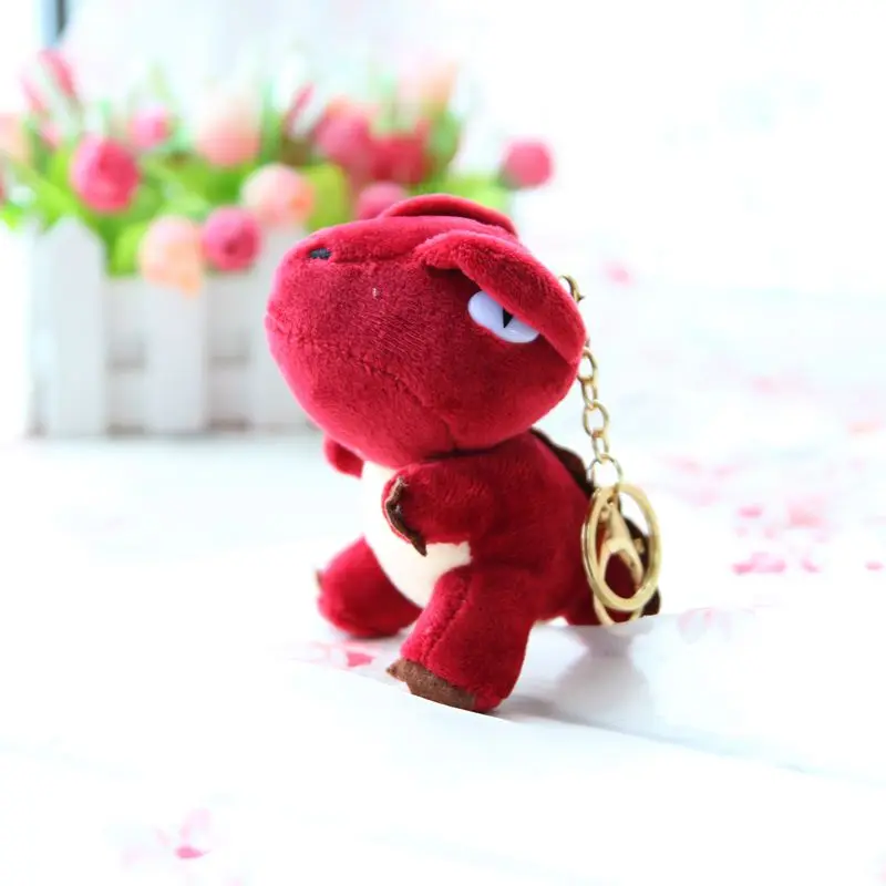 Cute Creative Small Mini Dinosaur Stuffed Toy Pendant Keychain Bag Ornament Shopping Mall Activity Small Gifts