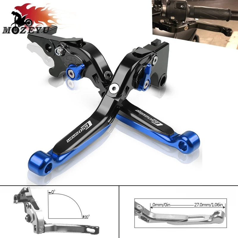 

FOR BMW C650SPORT 2019 CNC Motorcylce Folding Brake Clutch Lever Adjustable Folding c650 C650SPORT 2015 2016 2017 2018 2019