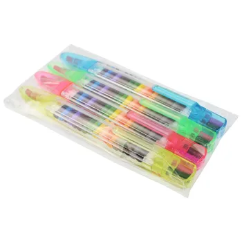 

20 Random Colors Kids Painting Wax Crayon Korean Creative Graffiti Kawaii Pens Drawing Art Supply School Reward Office Supply