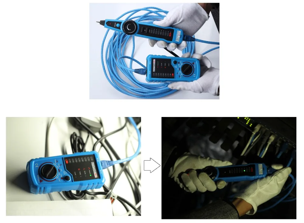Lan testador de fio, rede lan cat5