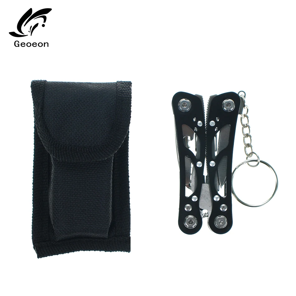 Geoeon щипцы для зачистки проводов многофункциональные мини складные плоскогубцы