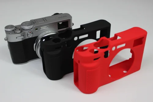 Gomma Morbida Macchina Fotografica Cassa Del Silicone Del Sacchetto Per Fujifilm Fuji X100V X100V Di Protezione Della Copertura Del Corpo