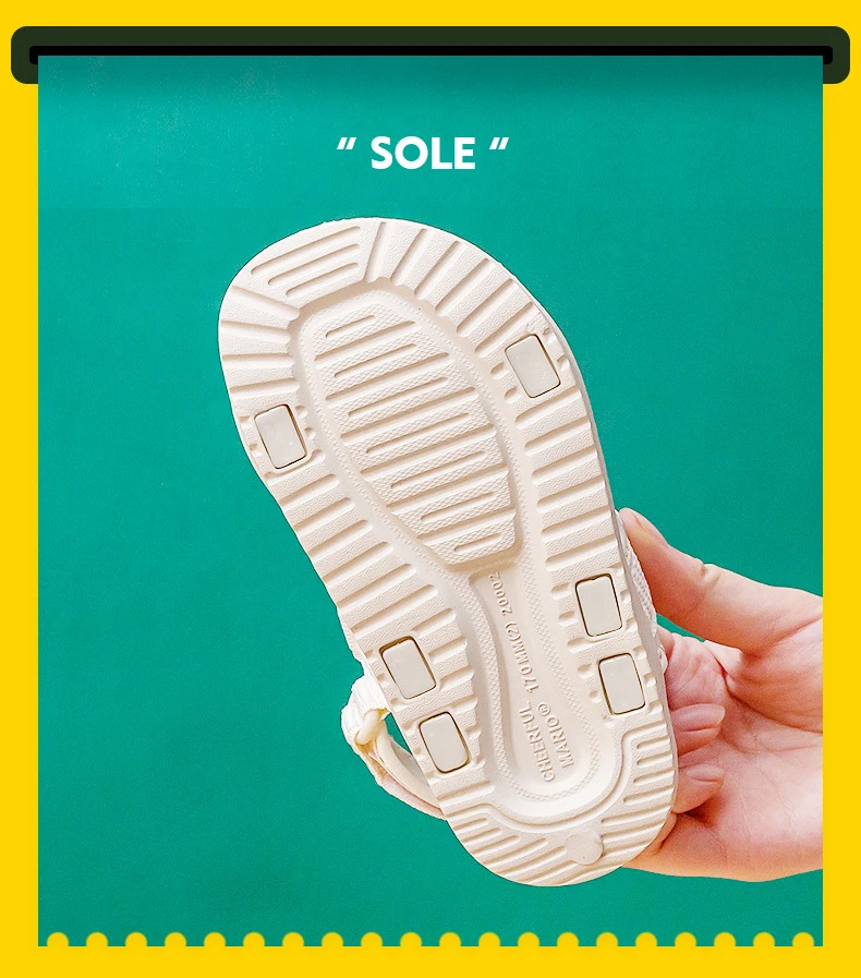 children's shoes for sale New Summer Children's Sandals Breathable Toddler Kids Shoes Light Sole Girls Boys Sandals Hollow Solid Casual Little Baby Shoes slippers for boy