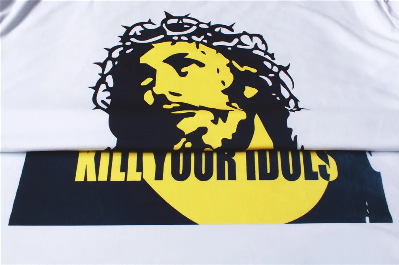 Guns N Roses Alx Rose Same футболка для мужчин Kill Your Idols Забавные футболки рок музыка Camisetas Hombre мужские футболки с коротким рукавом