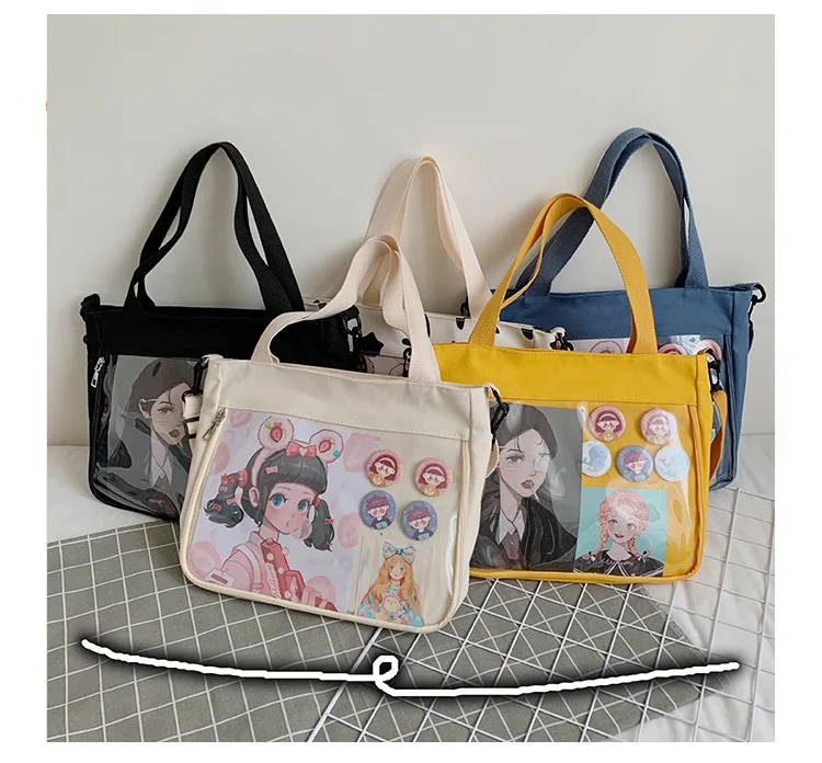 Ita Bag Japan Style 2020 New Cute Clear Removable Decorative Layer Cute Purse For Teens Girls Sweet Lovely Package Itabag qy052