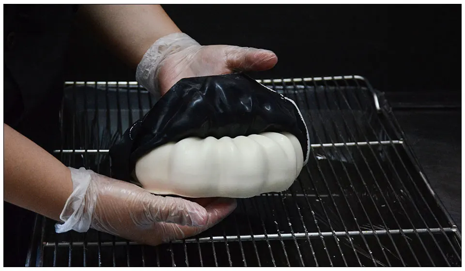 SILIKOLOVE цветок круглая силиконовая форма для пирога формы микроволновая печь безопасный Торт Выпечка инструменты для тортов