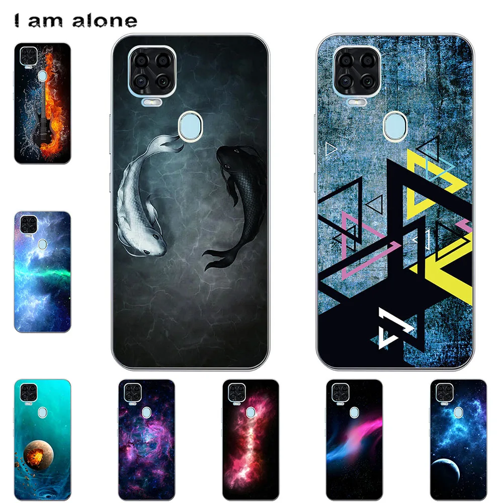 Чехол для телефона I am alone ZTE Axon 11 4G 5G / SE милый модный чехол из мягкого ТПУ
