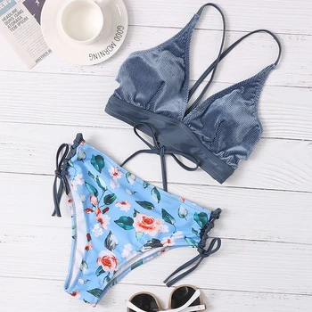 

Swimsuit Bikini-Set Triangle Sexy Micro Solid Low-Waist Biquini Backless Female Two-Piece Girls Toddler Kids Cartoon for Cute