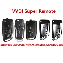 1/3/5 pces vvdi super remoto com xt27a01 xt27a66 chip para vvdi2/vvdi mini ferramenta chave/ferramenta chave vvdi max xeds01/xemqb1/xefo01en
