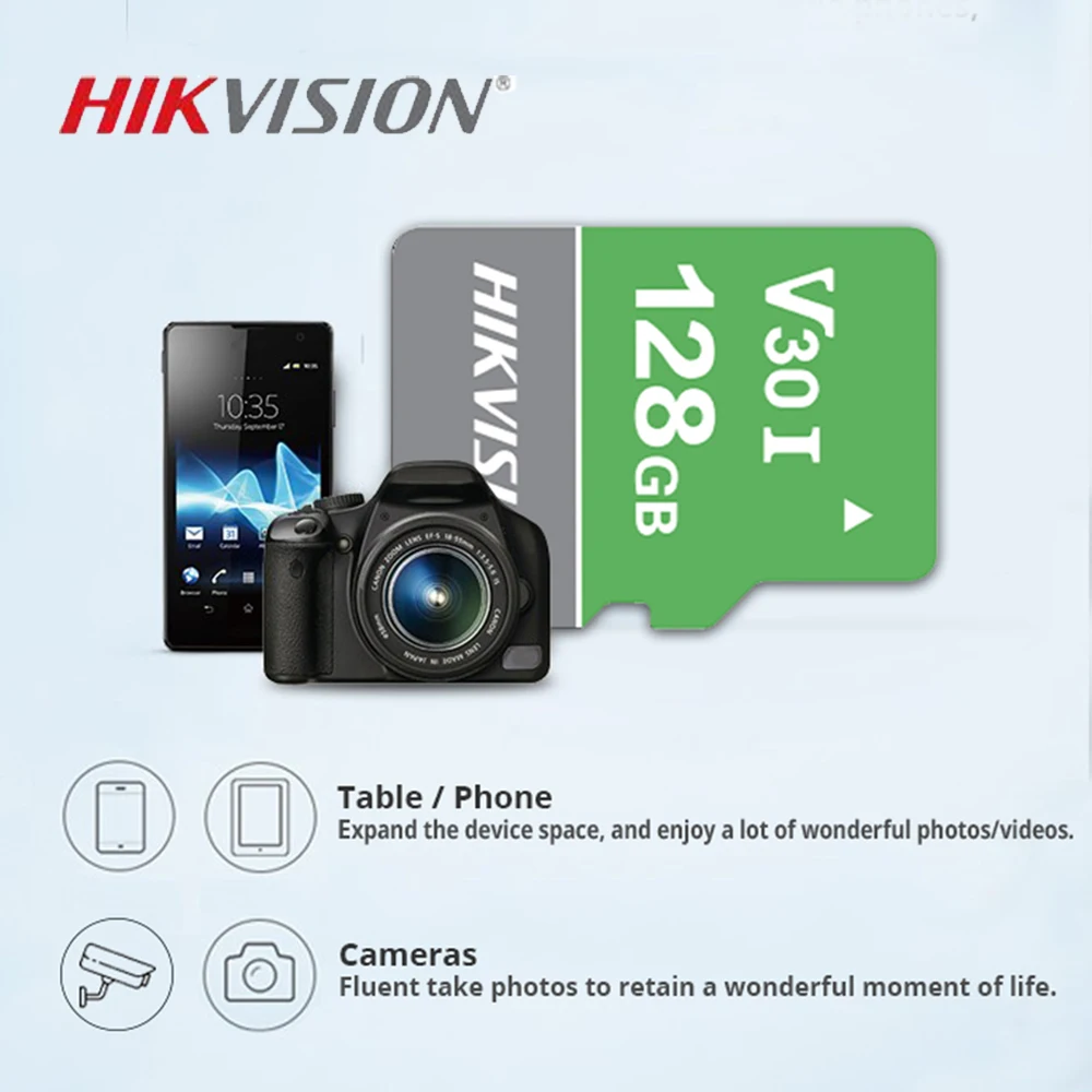 HIKVISION карта памяти sd card 16 Гб C1 для камеры колонки для смартфона Мини карта памяти TF