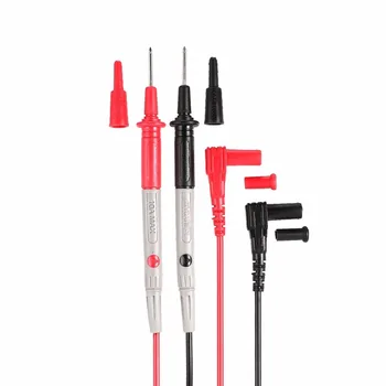

Digital Multimeter Universal Probe Test Leads Cable Pin Needle Tip Multi Meter Tester Wire Test Pen 10A/1000V CAT3 1 Pair
